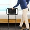 Adjustable Bed Assist Bar Bedside Rail With Storage Pocket For Safer Mobility 4