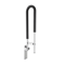 Premium Wall Mounted Toilet Safety Rail Bathroom Grab Bar For Seniors Elderly Disabled Support 7