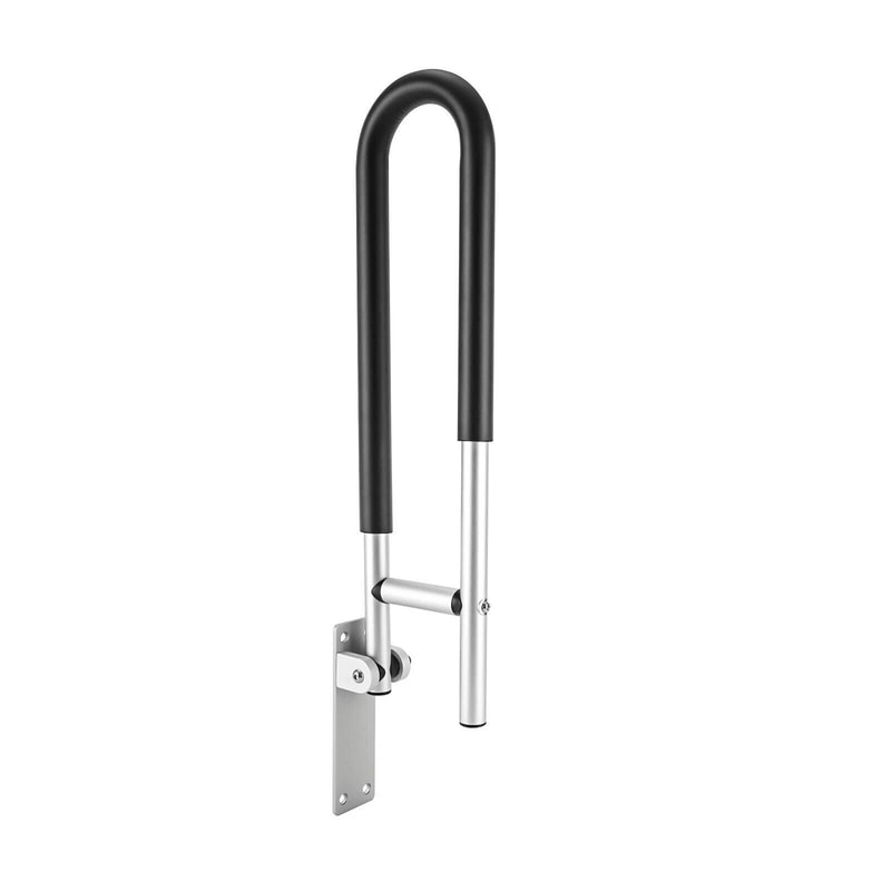 Premium Wall Mounted Toilet Safety Rail Bathroom Grab Bar For Seniors Elderly Disabled Support 7