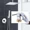 Premium Brass Wall Mount Shower Faucet Mixer With Single Handle Shower Control Hot Cold Valve 1