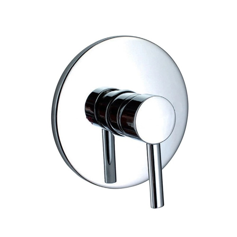 Premium Brass Wall Mount Shower Faucet Mixer With Single Handle Shower Control Hot Cold Valve 9