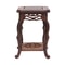 Hand Carved Square Bonsai Display Stand Oriental Tree Root Base 8