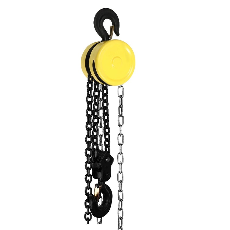 Heavy Duty 2 Ton Manual Hand Chain Hoist Lift Industrial Chain Block 7