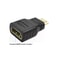 Mini HDMI To HDMI Adapter Gold Plated HDTV Connector 4