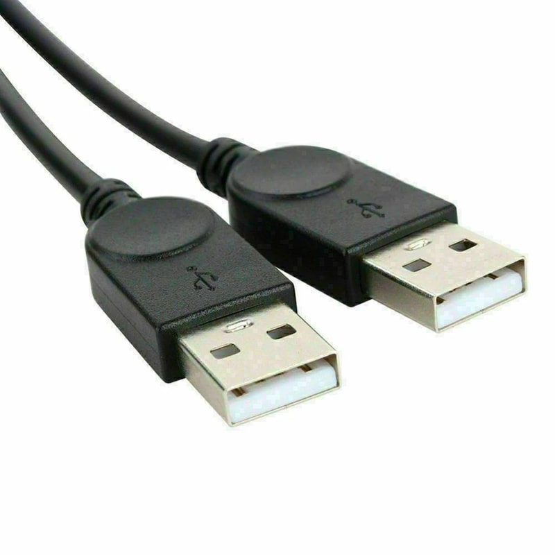 USB Y Splitter Cable Dual USB Power Adapter 3
