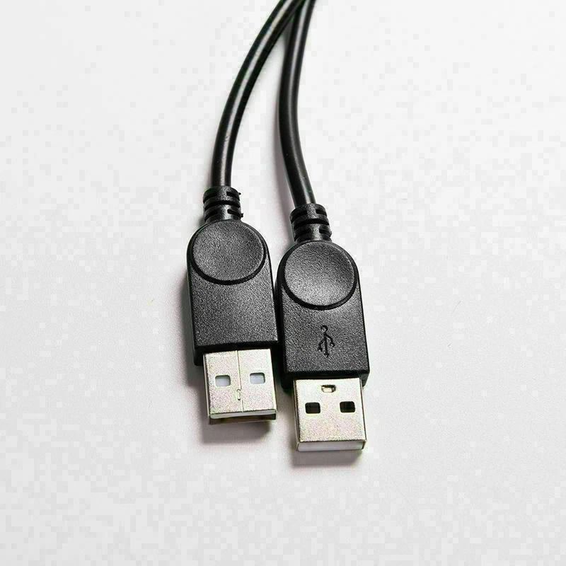 USB Y Splitter Cable Dual USB Power Adapter 4
