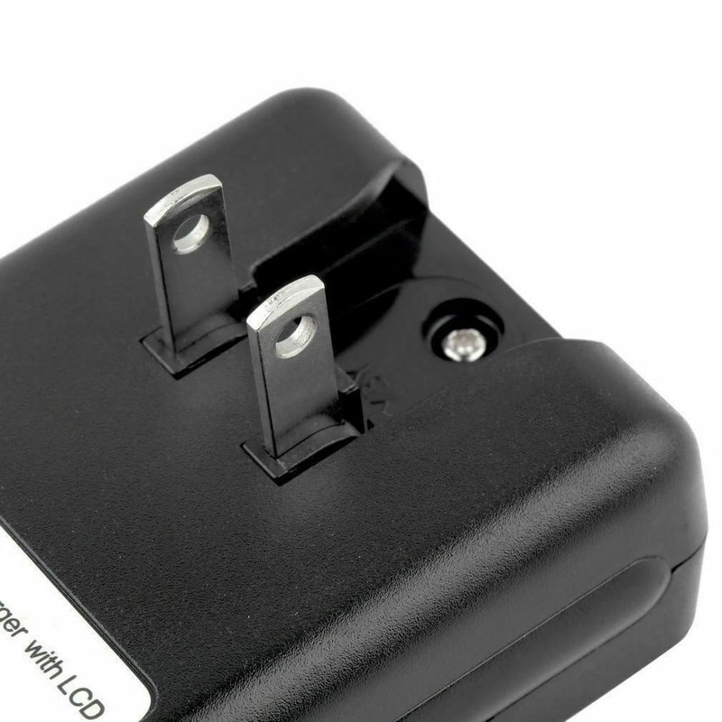 Universal Battery Charger With LCD Display For Cell Phones USB Devices 1