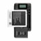 Universal Battery Charger With LCD Display For Cell Phones USB Devices 0