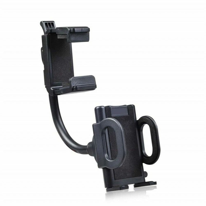Universal 360 Car Phone Mount Rearview Mirror Holder For GPS 4
