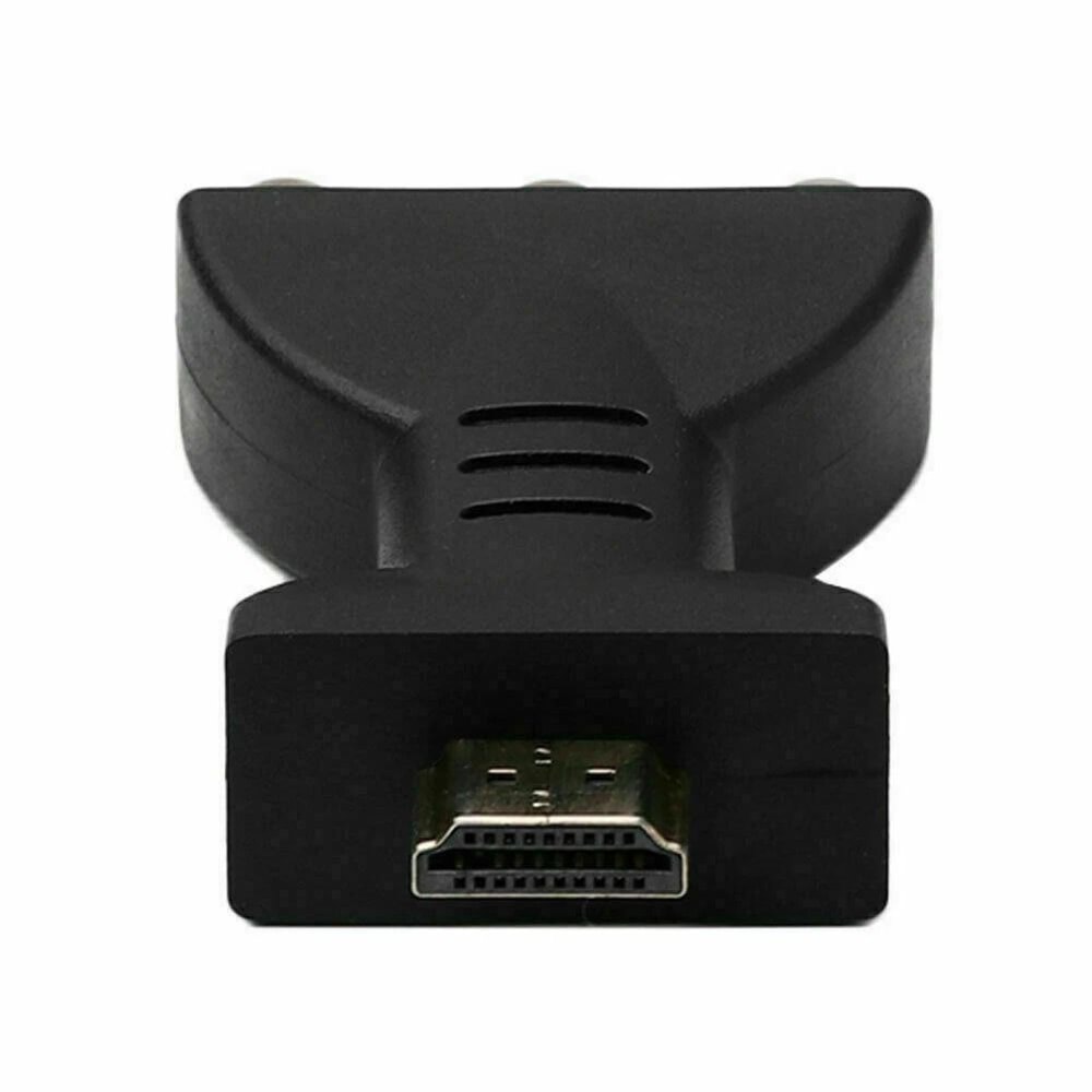 Premium HDMI To RCA AV Converter Adapter HDMI Male To 3 RCA Female Composite Audio Video 1
