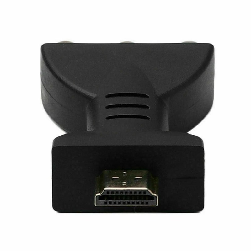 Premium HDMI To RCA AV Converter Adapter HDMI Male To 3 RCA Female Composite Audio Video 1