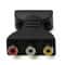 Premium HDMI To RCA AV Converter Adapter HDMI Male To 3 RCA Female Composite Audio Video 2