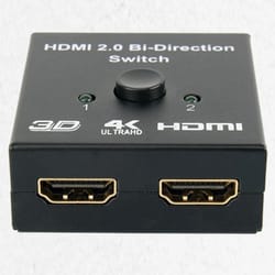 premium 4k hdmi switch splitter hub bi directional hdmi switcher for tvs & consoles