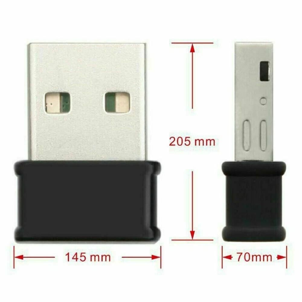 High Speed Wireless USB Adapter For PC Dual Band WiFi 8