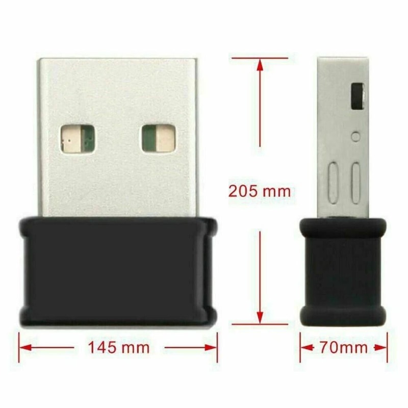 High Speed Wireless USB Adapter For PC Dual Band WiFi 8