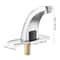 Premium Touchless Bathroom Faucet With Motion Sensor Chrome Sensor Faucet Hands Free Automatic Bath 1