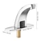 Premium Touchless Bathroom Faucet With Motion Sensor Chrome Sensor Faucet Hands Free Automatic Bath 1