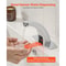 Premium Touchless Bathroom Faucet With Motion Sensor Chrome Sensor Faucet Hands Free Automatic Bath 7