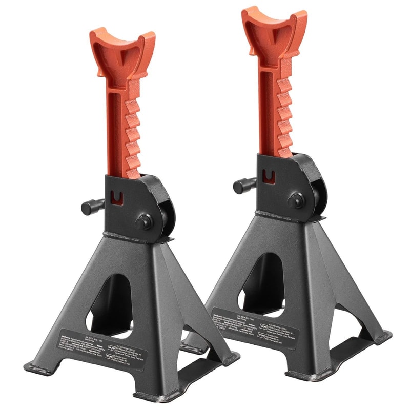 Heavy Duty Steel 3 Ton Jack Stands For SUVs Reliable Auto Lift 1
