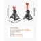 Heavy Duty Steel 3 Ton Jack Stands For SUVs Reliable Auto Lift 3