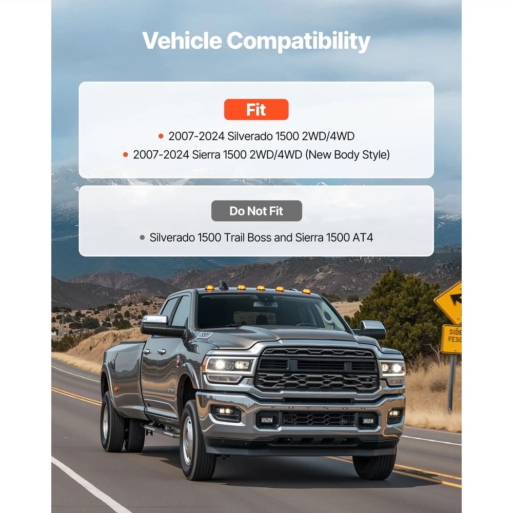 Premium Front Leveling Lift Kit For Chevy Silverado GMC Sierra Direct Fit Suspension Upgrade 9