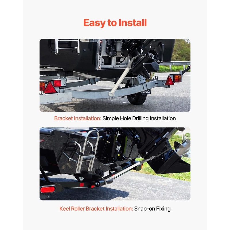 Adjustable Boat Transom Saver Heavy Duty Outboard Support 7