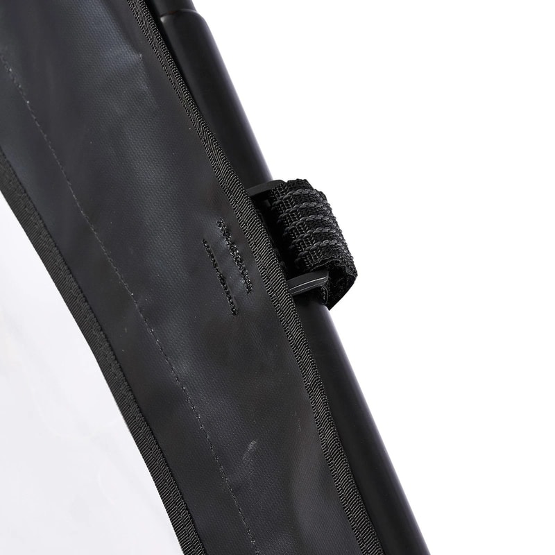 Premium Soft UTV Cab Doors Kit For Hisun Durable Weather Protection Easy Zipper Enclosure 3