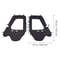 Premium Soft UTV Cab Doors Kit For Hisun Durable Weather Protection Easy Zipper Enclosure 5