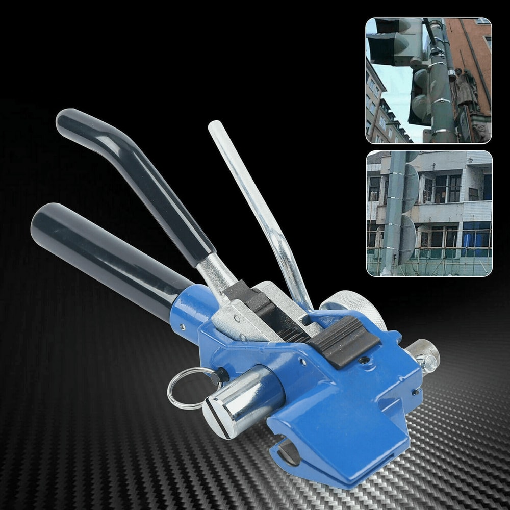 Heavy Duty Stainless Steel Cable Tie Gun Cable Tie Tool For Fastening And Cutting 8