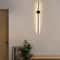 Modern LED Linear Wall Lamp Sleek Black LED Wall Sconce For Ambient Home Lighting 0