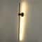 Modern LED Linear Wall Lamp Sleek Black LED Wall Sconce For Ambient Home Lighting 9