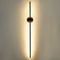 Modern LED Linear Wall Lamp Sleek Black LED Wall Sconce For Ambient Home Lighting 12