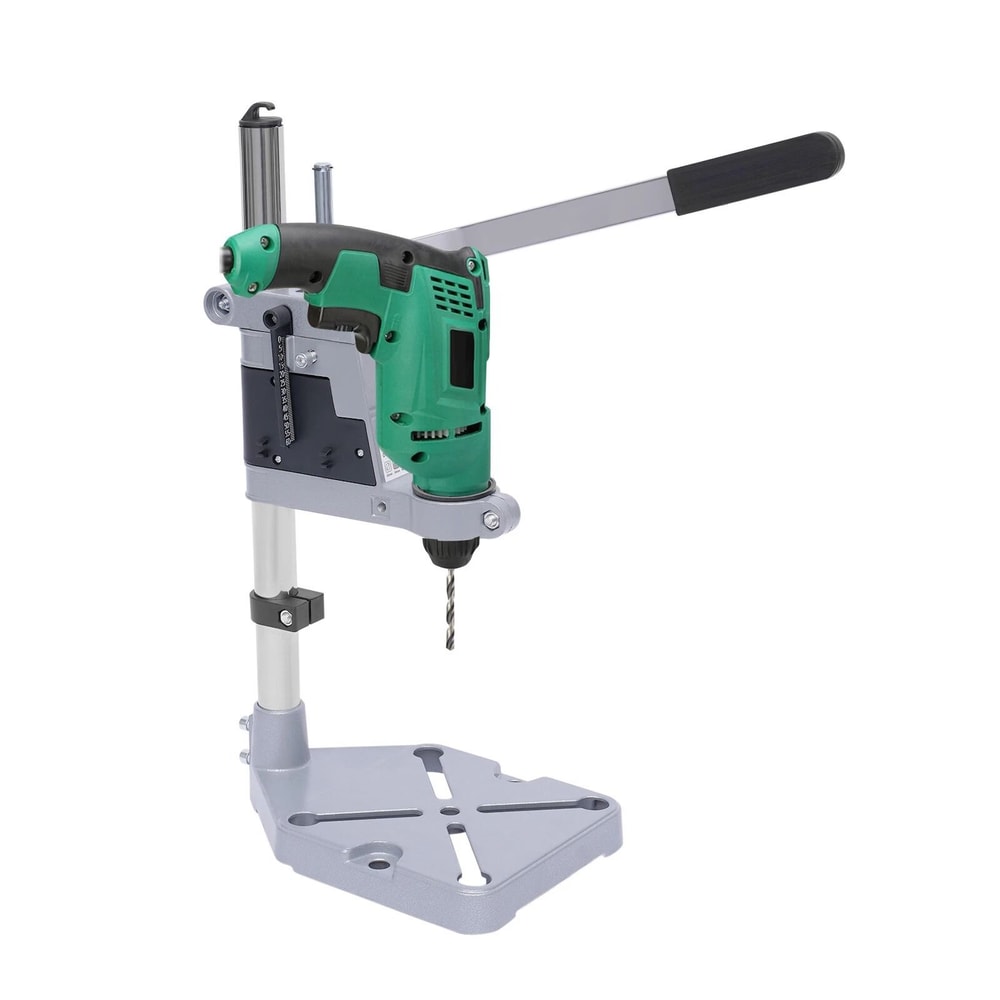 Heavy Duty Portable Drill Press Stand With Adjustable Floor Mount Table For Hand Drill 2