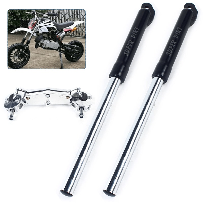 2 Stroke Front Fork Shock For Mini Dirt Bike Triple Suspension Upgrade 2