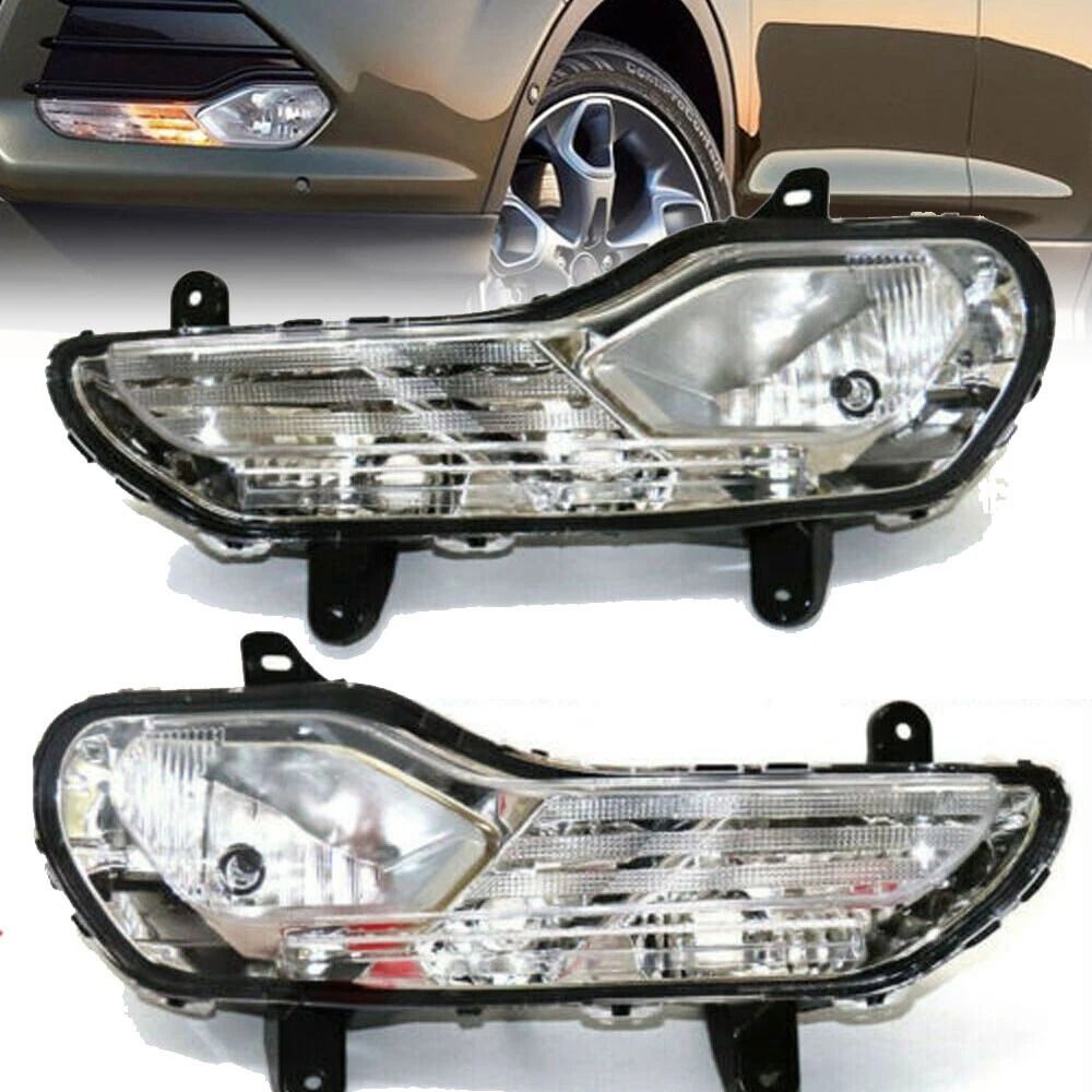 Premium Ford Escape Fog Lights Turn Signal Lamp Pair 0