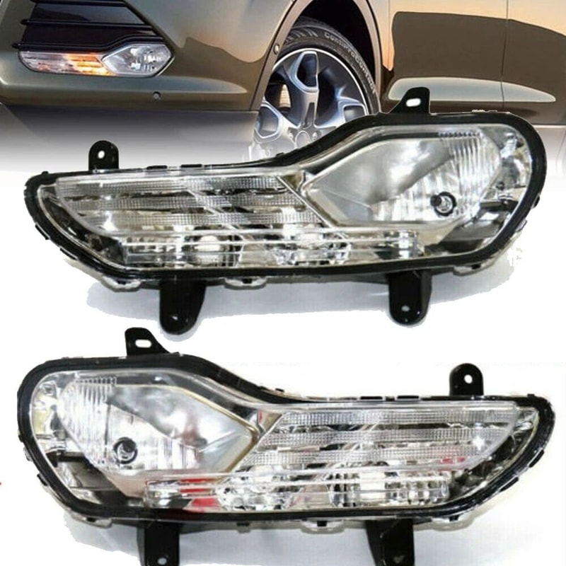 Premium Ford Escape Fog Lights Turn Signal Lamp Pair 0