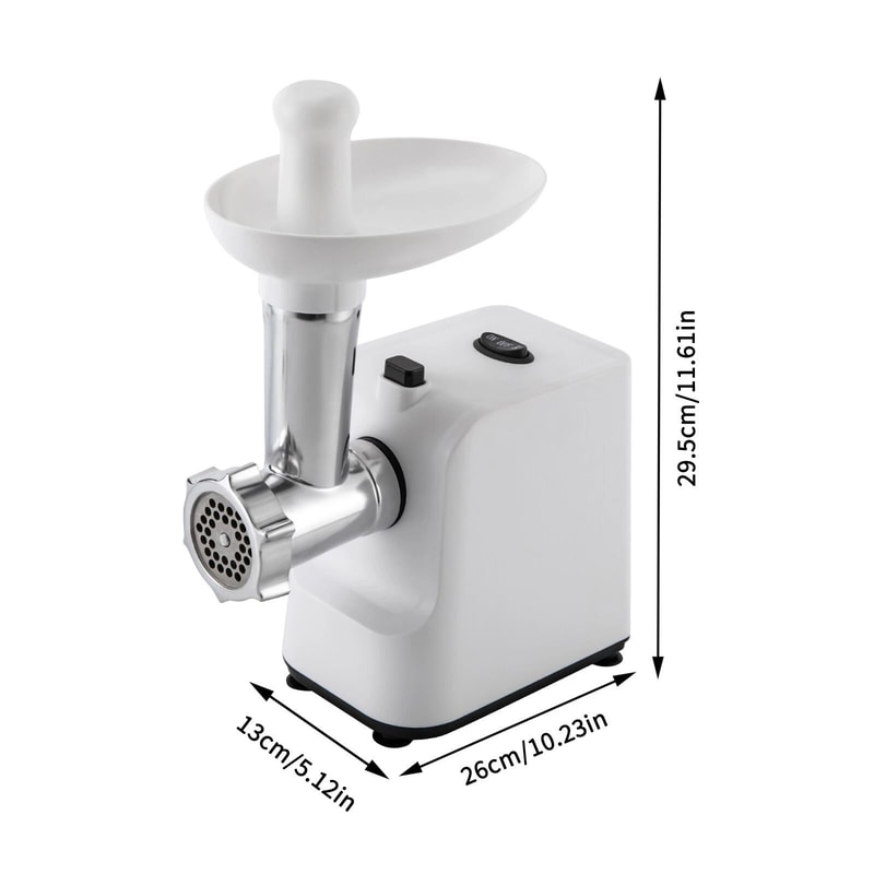 Electric Meat Grinder Sausage Maker Stainless Steel Meat Mincer 9