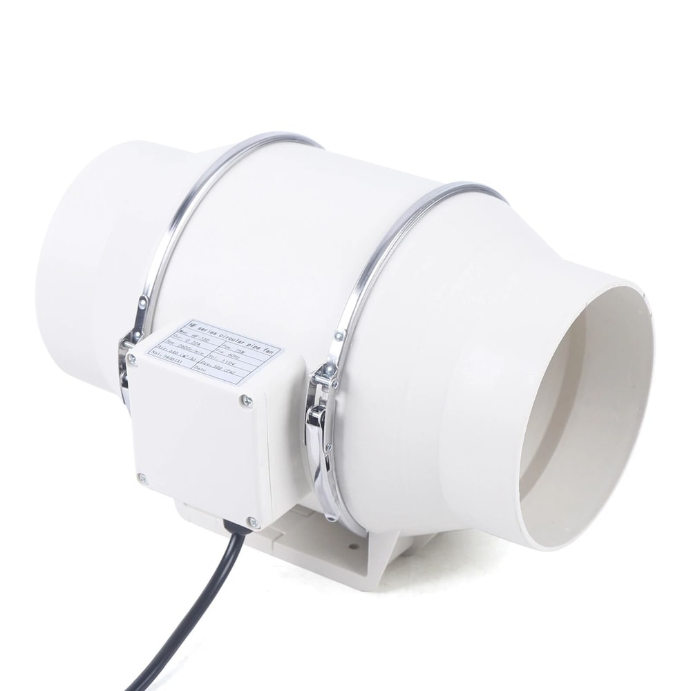 High Efficiency Inline Duct Fan Mixed Flow Ventilation Fan System 11