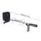 Premium Stainless BBQ Rotisserie Kit With Forks Rods Battery Powered Motor 10