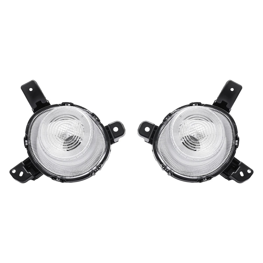 Premium Front Bumper Kia Forte Fog Lights Halogen Replacement Pair 11