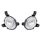 Premium Front Bumper Kia Forte Fog Lights Halogen Replacement Pair 12