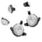 Premium Front Bumper Kia Forte Fog Lights Halogen Replacement Pair 5