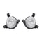 Premium Front Bumper Kia Forte Fog Lights Halogen Replacement Pair 6