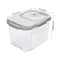 Premium Rice Dispenser Storage Container Airtight Dry Food Grain Organizer With Measuring Cup 10