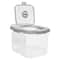 Premium Rice Dispenser Storage Container Airtight Dry Food Grain Organizer With Measuring Cup 4