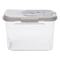 Premium Rice Dispenser Storage Container Airtight Dry Food Grain Organizer With Measuring Cup 5