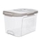 Premium Rice Dispenser Storage Container Airtight Dry Food Grain Organizer With Measuring Cup 6