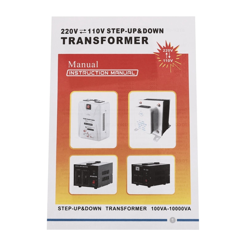 Heavy Duty Voltage Transformer Step UpDown Power Converter 3