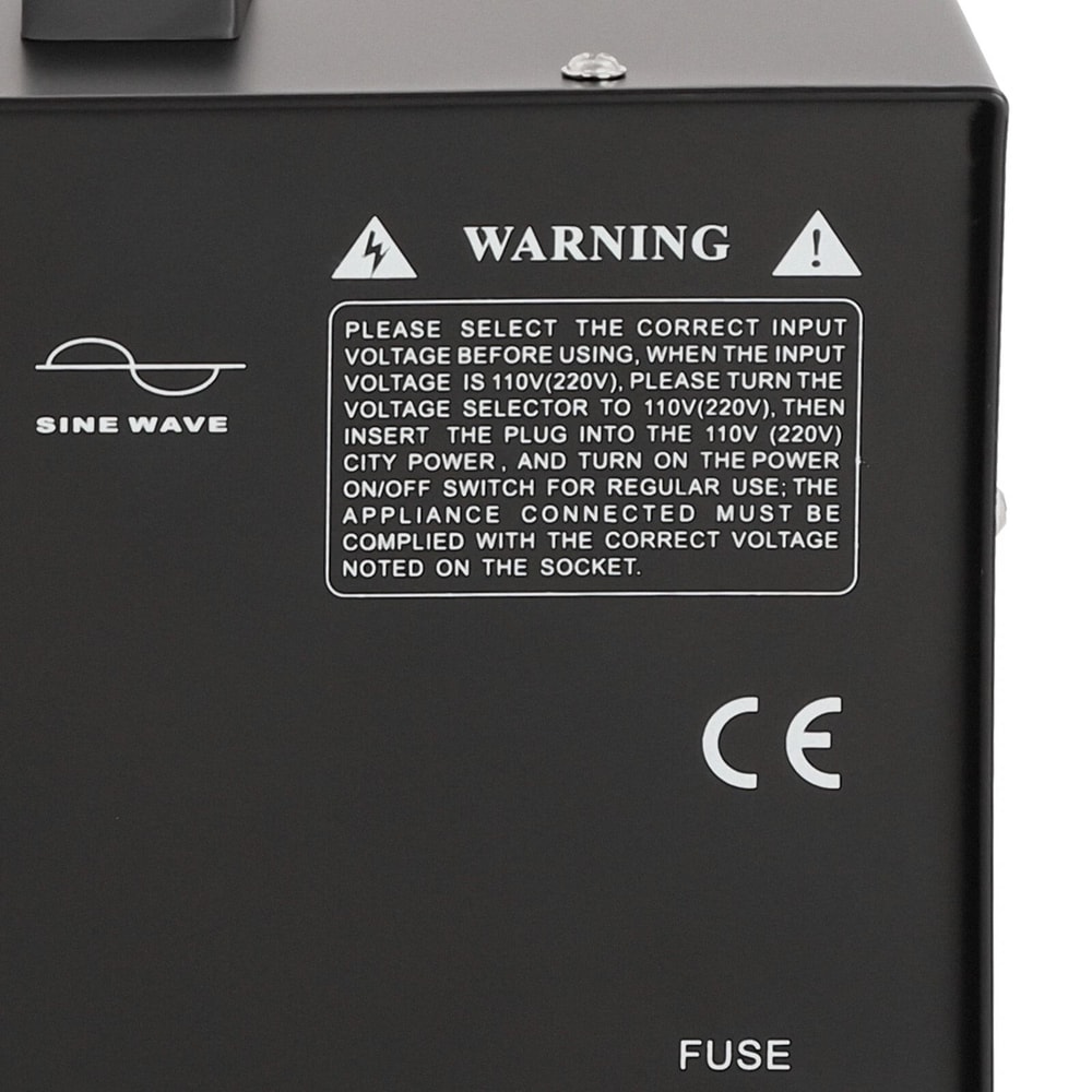 Heavy Duty Voltage Transformer Step UpDown Power Converter 8
