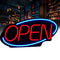 Premium LED Open Business Sign Ultra Bright Illuminated Store Bar Display 10